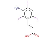 3-(3-氨基-2,4,6-三碘-苯基)<span class='lighter'>丙酸</span>