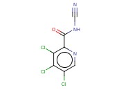 3,4,5-TRICHLORO-N-<span class='lighter'>CYANOPYRIDINE</span>-2-CARBOXAMIDE