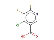 4-<span class='lighter'>氯</span>-5,6-二氟<span class='lighter'>吡啶</span>-3-<span class='lighter'>甲酸</span>