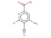 4-AMINO-6-CHLORO-5-<span class='lighter'>CYANOPYRIDINE</span>-2-CARBOXYLIC ACID