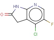 4-CHLORO-5-FLUORO-7-AZA-2-<span class='lighter'>OXINDOLE</span>