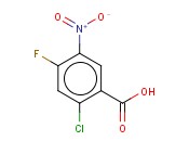 2-氯-4-<span class='lighter'>氟</span>-5-<span class='lighter'>硝基苯</span>甲酸
