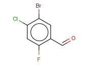 2-FLUORO-4-CHLORO-5-BROMOBENZALDEHYDE