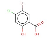 5-<span class='lighter'>溴</span>-4-氯-2-羟基<span class='lighter'>苯甲酸</span>