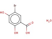 5-<span class='lighter'>溴</span>-2,4-二羟基<span class='lighter'>苯甲酸</span>单水