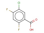 5-<span class='lighter'>CHLORO</span>-2,4-DIFLUOROBENZOIC ACID