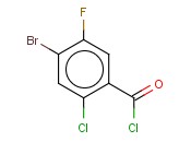 4-溴-2-<span class='lighter'>氯</span>-5-<span class='lighter'>氟</span><span class='lighter'>苯</span><span class='lighter'>甲</span><span class='lighter'>酰</span><span class='lighter'>氯</span>