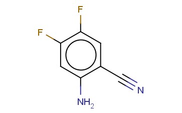 2-氨基-4,5-二<span class='lighter'>氟</span><span class='lighter'>苯</span><span class='lighter'>甲</span><span class='lighter'>腈</span>