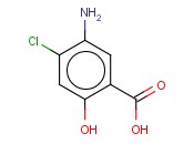 4-氯-5-<span class='lighter'>氨基</span><span class='lighter'>水杨酸</span>