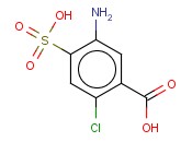 5-氨基-2-<span class='lighter'>氯</span>-4-磺基苯<span class='lighter'>甲酸</span>