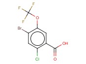 4-BROMO-2-CHLORO-5-(TRIFLUOROMETHOXY)BENZOIC ACID