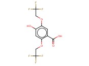 2,5-BIS(2,2,2-TRIFLUOROETHOXY)-4-HYDROXYBENZOIC ACID