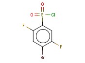 4-<span class='lighter'>溴</span>-2,5-二氟苯<span class='lighter'>磺</span><span class='lighter'>酰</span><span class='lighter'>基</span>氯