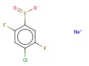 4-CHLORO-2,5-DIFLUOROBENZENESULFINIC ACID SODIUM SALT