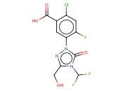BENZOIC ACID, 2-CHLORO-5-[4-(DIFLUOROMETHYL)-4,5-DIHYDRO-3-(HYDROXYMETHYL)-5-OXO-1H-1,2,4-TRIAZOL-1-YL]-4-FLUORO-