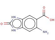 1H-BENZIMIDAZOLE-5-CARBOXYLIC ACID,6-AMINO-2,3-DIHYDRO-2-OXO-