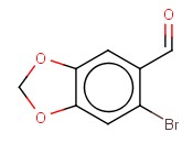 6-<span class='lighter'>溴</span>-3,4-亚甲基二氧<span class='lighter'>苯</span><span class='lighter'>甲醛</span>
