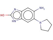 5-AMINO-6-(1-PYRROLIDINYL)-1,3-DIHYDRO-2H-BENZIMIDAZOL-2-ONE
