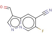 3-FORMYL-6-FLUOROPYRAZOLO-[1,5-A]PYRIDINE-5-CARBONITRILE
