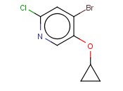 4-BROMO-2-CHLORO-5-CYCLOPROPOXYPYRIDINE
