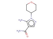 5-AMINO-1-(TETRAHYDRO-2H-PYRAN-4-YL)-1H-PYRAZOLE-4-CARBOXAMIDE