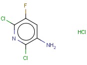 2,6-<span class='lighter'>Dichloro</span>-5-fluoropyridin-3-amine hydrochloride