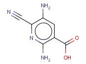 2,5-DIAMINO-6-<span class='lighter'>CYANOPYRIDINE</span>-3-CARBOXYLIC ACID