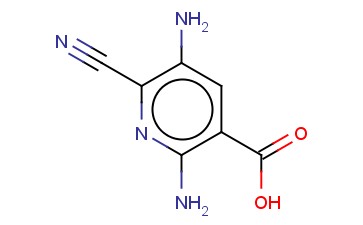 2,5-DIAMINO-6-<span class='lighter'>CYANOPYRIDINE</span>-3-CARBOXYLIC ACID