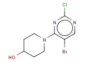 1-(5-溴-2-氯<span class='lighter'>吡啶</span>-4-<span class='lighter'>基</span>)<span class='lighter'>哌啶</span>-4-醇