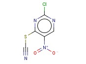 2-CHLORO-5-NITRO-4-THIOCYANATOPYRIMIDINE