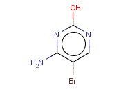 4-<span class='lighter'>AMINO</span>-5-BROMO-2-PYRIMIDINOL