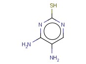 2-<span class='lighter'>巯基</span>-4,5-<span class='lighter'>二</span>氨基嘧啶