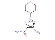 4-AMINO-1-(TETRAHYDRO-2H-PYRAN-4-YL)-1H-PYRAZOLE-3-CARBOXAMIDE