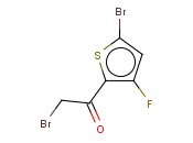 2-BROMO-1-(5-BROMO-3-FLUOROTHIOPHEN-2-YL)ETHANONE