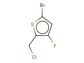 5-BROMO-2-(CHLOROMETHYL)-3-FLUOROTHIOPHENE