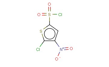 2-<span class='lighter'>氯</span>-3-硝基噻吩-5-磺<span class='lighter'>酰</span><span class='lighter'>氯</span>