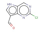 2-CHLORO-5H-PYRROLO[3,2-D]PYRIMIDINE-7-CARBALDEHYDE