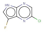 2-CHLORO-7-FLUORO-5H-<span class='lighter'>PYRROLO</span>[<span class='lighter'>2,3-B</span>]PYRAZINE