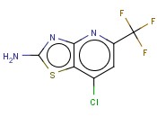 7-CHLORO-5-(TRIFLUOROMETHYL)-[1,3]THIAZOLO[4,5-B]PYRIDIN-2-AMINE