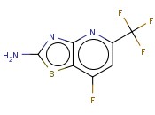 7-FLUORO-5-(TRIFLUOROMETHYL)-[1,3]THIAZOLO[4,5-B]PYRIDIN-2-AMINE