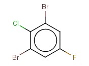 1-<span class='lighter'>Chloro-2,6-dibromo</span>-4-fluorobenzene