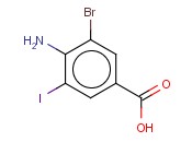 5-IODO-3-BROMO-4-AMINO BENZOIC ACID
