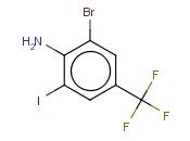 2-溴-6-<span class='lighter'>碘</span>-4-三氟甲基<span class='lighter'>苯胺</span>