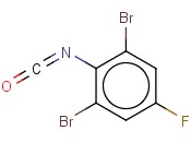 2,6-DIBROMO-4-FLUOROPHENYL <span class='lighter'>ISOCYANATE</span>