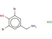 3,5-DIBROMO-4-<span class='lighter'>HYDROXYBENZYLAMINE</span> HYDROCHLORIDE