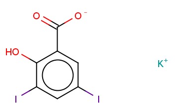 3,5-二碘代水杨<span class='lighter'>酸</span><span class='lighter'>钾</span>