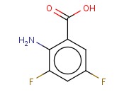 2-<span class='lighter'>氨基</span>-3,5-二<span class='lighter'>氟</span><span class='lighter'>苯甲酸</span>