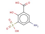 5-<span class='lighter'>氨基</span>-2-羟基-3-磺基<span class='lighter'>苯甲酸</span>