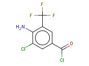4-氨基-3-<span class='lighter'>氯</span>-5-(<span class='lighter'>三</span><span class='lighter'>氟</span><span class='lighter'>甲基</span>)<span class='lighter'>苯</span><span class='lighter'>甲</span><span class='lighter'>酰</span><span class='lighter'>氯</span>