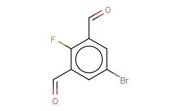 5-BROMO-2-FLUORO-1,3-BENZENEDICARBOXALDEHYDE